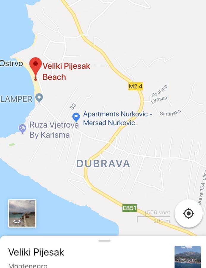 Apartments Nurkovic Dobra Voda Exterior photo